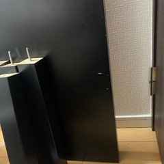 【9/13まで掲載予定】IKEA テーブルテレビ台 棚 黒　ブラックの画像