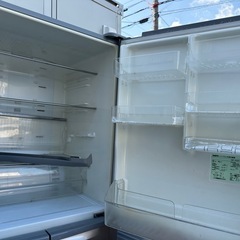 無料★5ドア冷蔵庫 2007年製 404L 中古品 サンヨーの画像