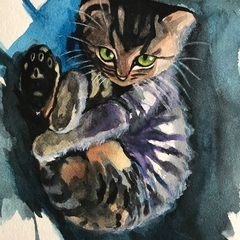 イラスト、人物画、水彩画を描きませんかの画像