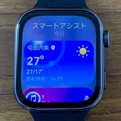 HUAWEI WATCH FIT 4 / SYA-B09 スマートウォッチ ブラック ラバーバンド 血中酸素 心拍数 歩数計測 札幌市 北区 屯田店の画像