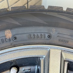 【9月末迄出品 】スタッドレスタイヤホイールセットWINTER MAX185/60R15 4穴(フィット等)の画像