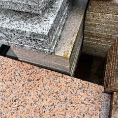 【御影石300×600】 お引き取りです ＊御影石・大理石・タイル・砂利・石・石材・庭石・ロックガーデンなど＊の画像