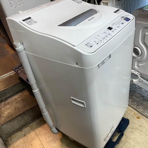 【東京送料無料】SHARP 乾燥付洗濯機 5.5kg