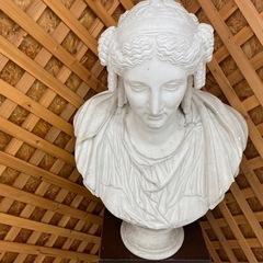 【愛品館 江戸川店】パジャント 石膏像 胸像 ID:112-052022-007の画像