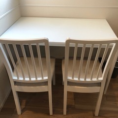 【無料】IKEA ダイニングセット テーブル チェア　の画像
