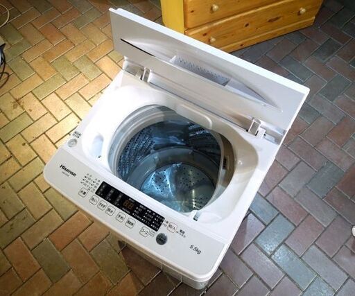 ハイセンス 5.5kg 洗濯機 HW-K55E 2022年製 Hisense 1人暮らし向け 新生活 札幌市東区 新道東店