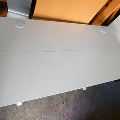 【JM752】電動昇降テーブル オフィスワークテーブル 昇降式デスク スタンディングデスク 幅120cm 高さメモリー機能 上下自動昇降 静音 収納フック付き 机 作業机 パソコンデスク【幅120 x 奥行き60 x 高さ72-120cm】の画像