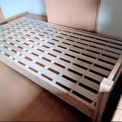 【無印良品】木製すのこベット（シングル）　パイン材の画像