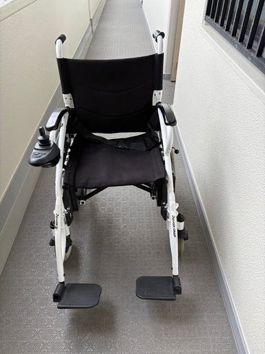 【決まりました】
電動車椅子