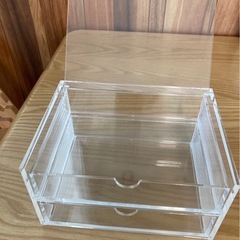 無印良品　重なるアクリルケースの画像