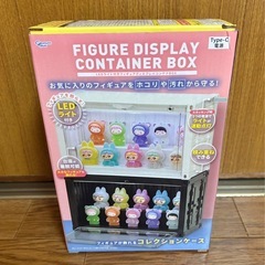 LEDライト付き フィギュアディスプレイbox 白の画像