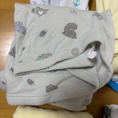 赤ちゃん　新生児　夏　服の画像