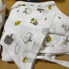 赤ちゃん　新生児　夏　服の画像