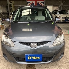 【車検残あり】マツダデミオ15C（1500cc）★ナビ・ＥＴＣ・オートライト・オートワイパー・ブラックAW・２０２３年タイヤ（タイヤ山８分以上あり）！の画像
