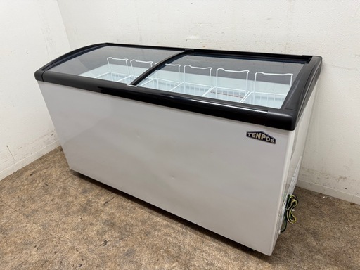 テンポスバスターズ 業務用 冷凍ショーケース キャスター付き 2022