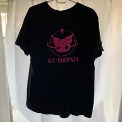 マイメロディ　クロミ　黒　半袖Tシャツの画像