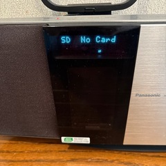 パナソニック SC-HC4 コンパクトipod SD CDステレオシステムの画像