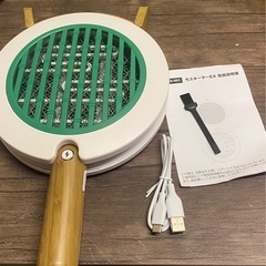 ※ 未使用に近い　モスキーターEX 誘虫ライト×電撃ラケット　2WAY　殺虫の画像