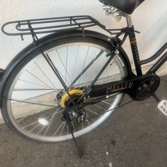 ９J61　ホームサイクル２７サイズ　６段変速オートライト　★自転車専門店の中古車です★　【消費税込み・防犯登録６００円込みの画像