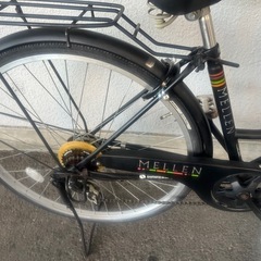 ９J61　ホームサイクル２７サイズ　６段変速オートライト　★自転車専門店の中古車です★　【消費税込み・防犯登録６００円込みの画像