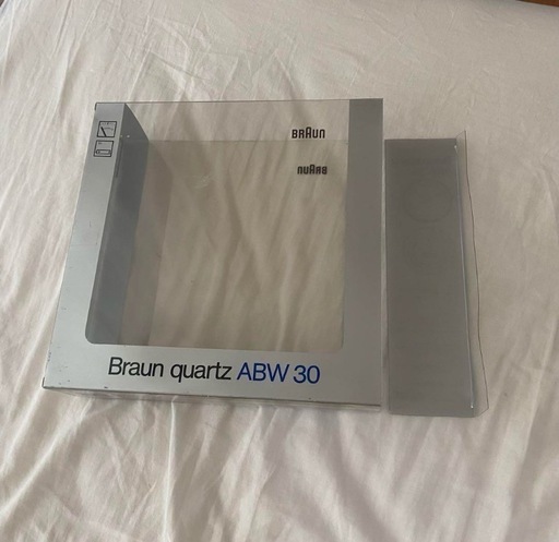 【美品・完動品】80s Braun quartz ABW30