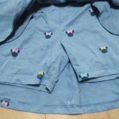 【縁起物】GAP KIDS Disney ミッキー柄スカート（スカッツ）　140の画像