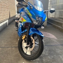 ほぼ新車スズキGSX-R125ジスペケの画像