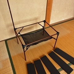 アウトドア折りたたみテーブルの画像