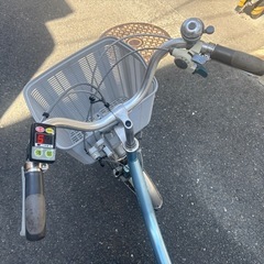 BRIDGESTONE 電動アシスト三輪車 ライトブルー