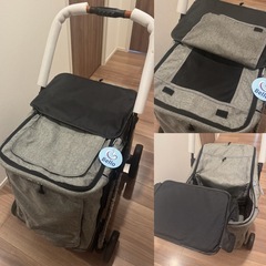 新品　Bello ペットカート　折り畳み　 多頭中小型犬　大型犬の画像