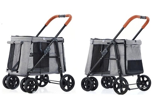 23区お届け可能　新品　ペットカート 折り畳み　 多頭中小型犬　大型犬
