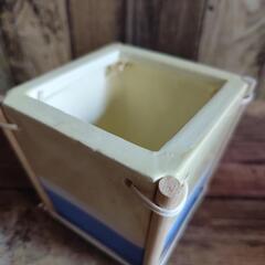 陶器＆木　鉢カバー　新品③の画像
