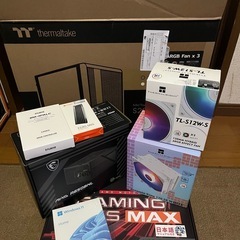 自作ゲーミングPCの画像