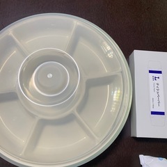 蓋付き回転式オードブル皿の画像