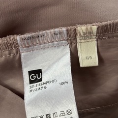 gu レディース　サロペットパンツ　Sの画像