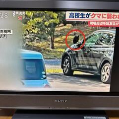 SONY 液晶テレビ　KDL-26J3000 リモコン付き　動作確認済の画像