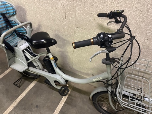 本日限定SALE?東京23区配達無料?新基準 ブリヂストン　ビッケ2 12.3Ah リチウム 電動自転車 中古　BS 5244