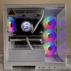 Storm ゲーミングパソコン 液晶モニター付き水冷クーラー、Ryzen7 5700X、RTX4070Superの画像