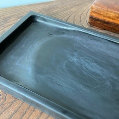 硯　木箱入り硯　習字道具
の画像