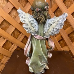 【愛品館 江戸川店】祈る リトルガールエンジェル オブジェ 置物 ID:125-010593-007の画像