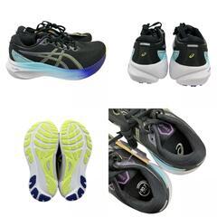 186000 新品未使用 asics アシックス スニーカー GEL-KAYANO 30  1012B503-003  23.5 ブラック/イエロー [1000023052320]の画像