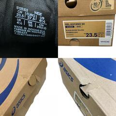 186000 新品未使用 asics アシックス スニーカー GEL-KAYANO 30  1012B503-003  23.5 ブラック/イエロー [1000023052320]の画像