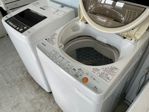 洗濯機の分解クリーニング行っています！配送設置込み　東芝6.0K洗濯機　2016年製　分解クリーニング済み！！