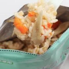 非常食「まいたけ五穀ごはん」フリーズドライごはんの画像