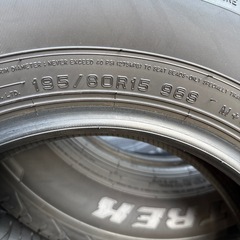 ジムニーシエラ 新車外し タイヤ５本セットの画像