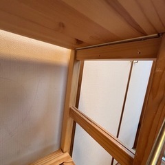 無印良品　パイン材ユニットシェルフの画像