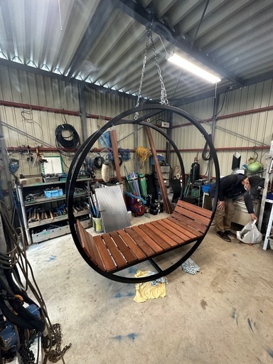 オリジナルガーデンベンチ　ブランコ