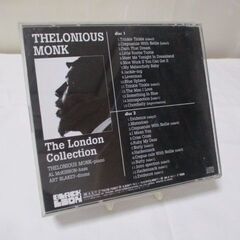 G♪9 CD セロニアスモンク コンプリートラストレコーディングス 検：THELONIOS MONK ジャズ Jazz 希少/レア/入手困難 TKCB-70857の画像