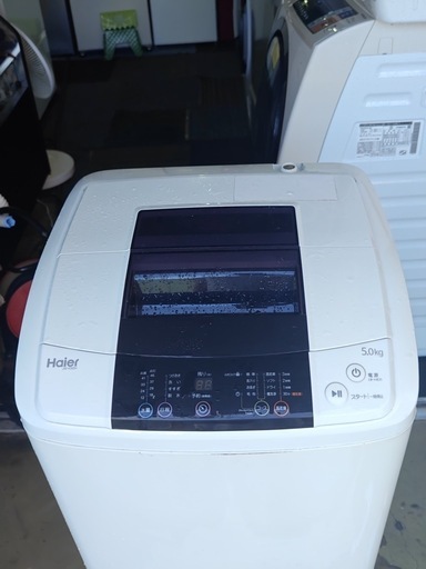配送可能　保証付き ハイアール Haier 全自動洗濯機（5.0kg） JW-K50H