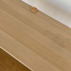 IKEA 200cm　テーブル デスク ラグカプテン 脚付き 長テーブル　の画像